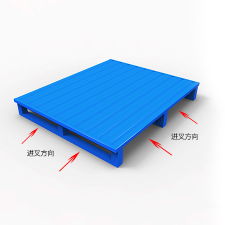 鋼托盤(pán)單面四向進(jìn)叉)
